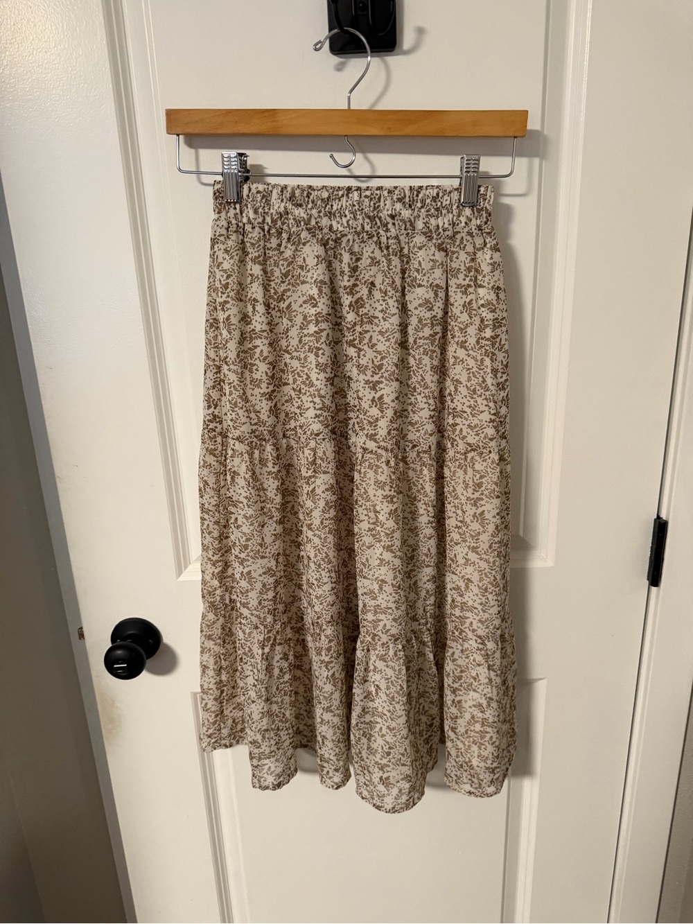 Inherit clothing company flowy Tiered Midi Skirt
